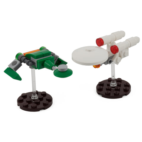 Star Trek Enterprise / Bird of Prey Tribute Spaceships