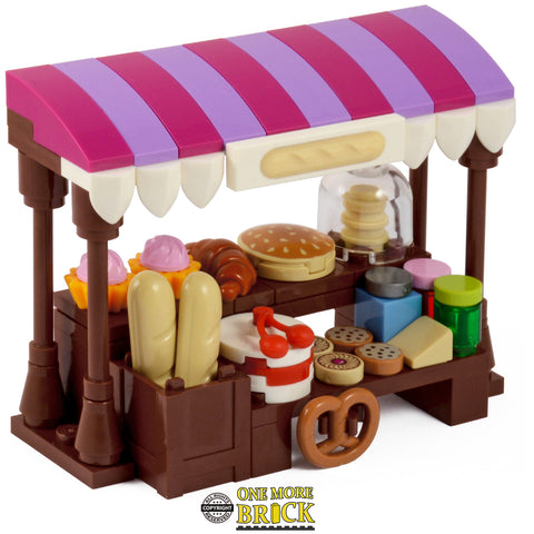 Market Stalls 3-pack: Bakery, Greengrocer & Fishmonger