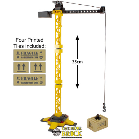 Lego Construction Crane with Crate