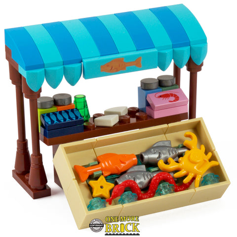 Market Stalls 3-pack: Bakery, Greengrocer & Fishmonger