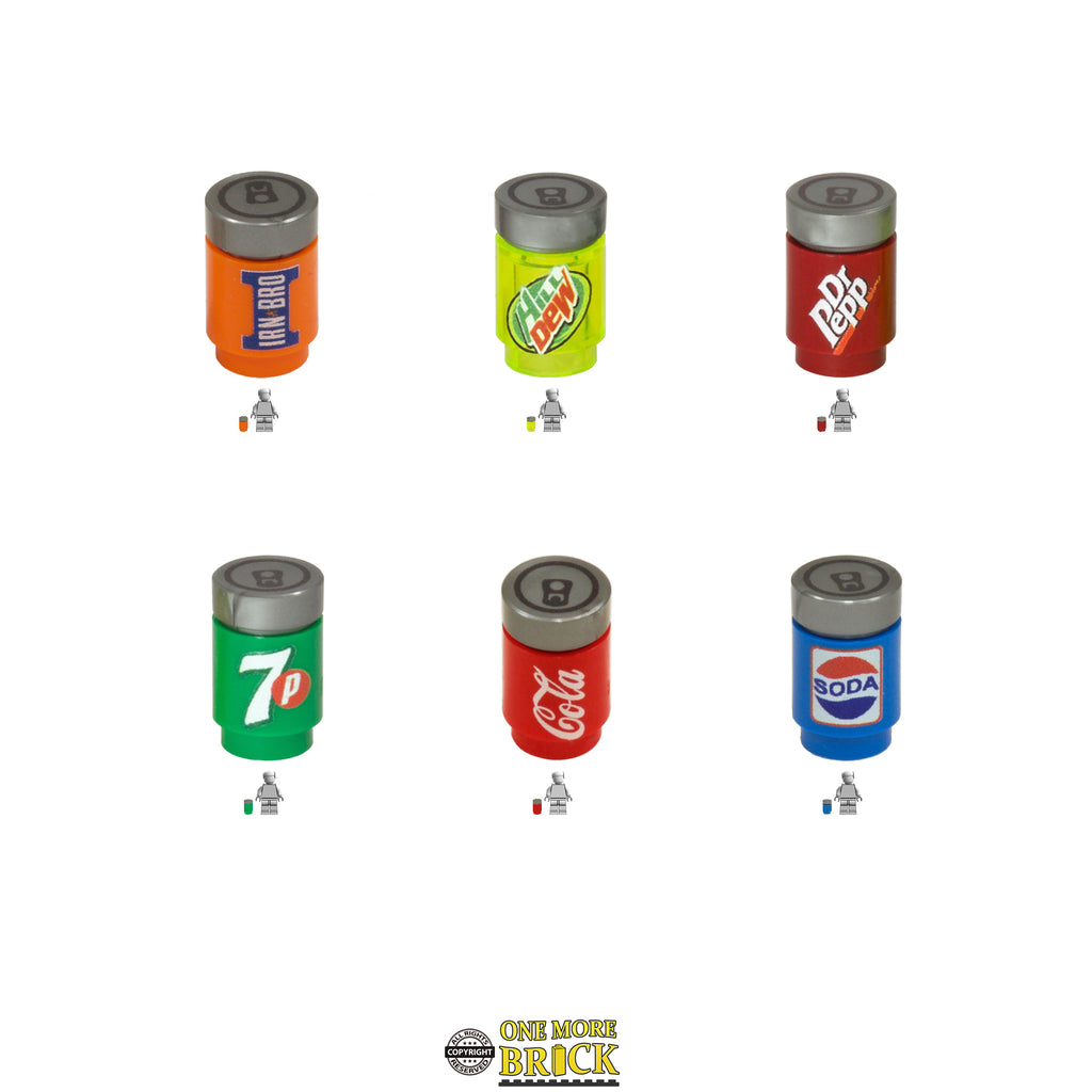 Mixed Drinks / Soda Cans - Custom Prints pack