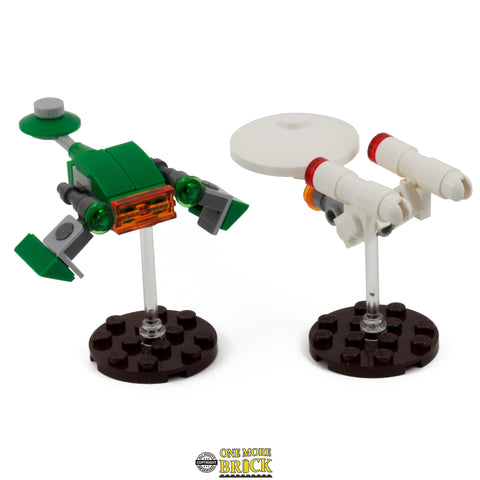 Star Trek Enterprise / Bird of Prey Tribute Spaceships
