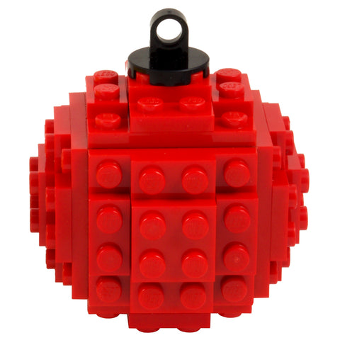 Lego Bauble - Red