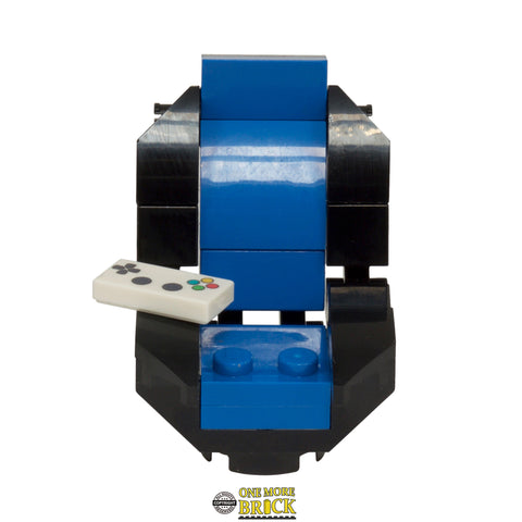 Blue Gaming Chair with Keypad