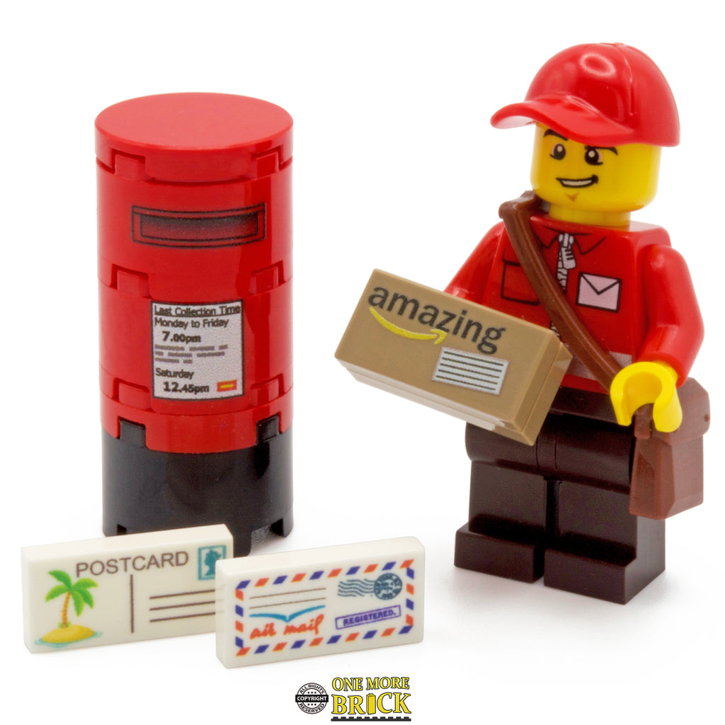 Postman with Post box