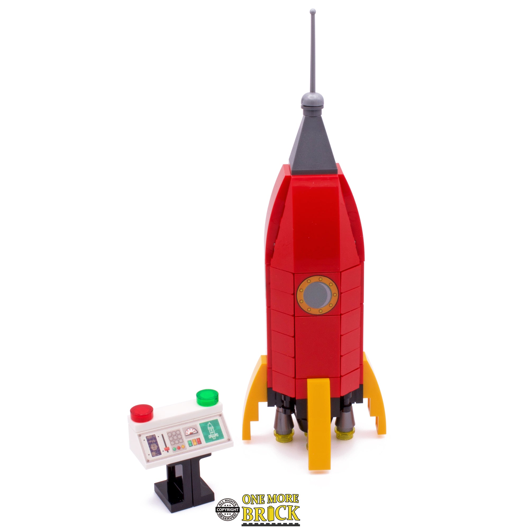 LEGO Retro Rocketship – One More Brick LTD
