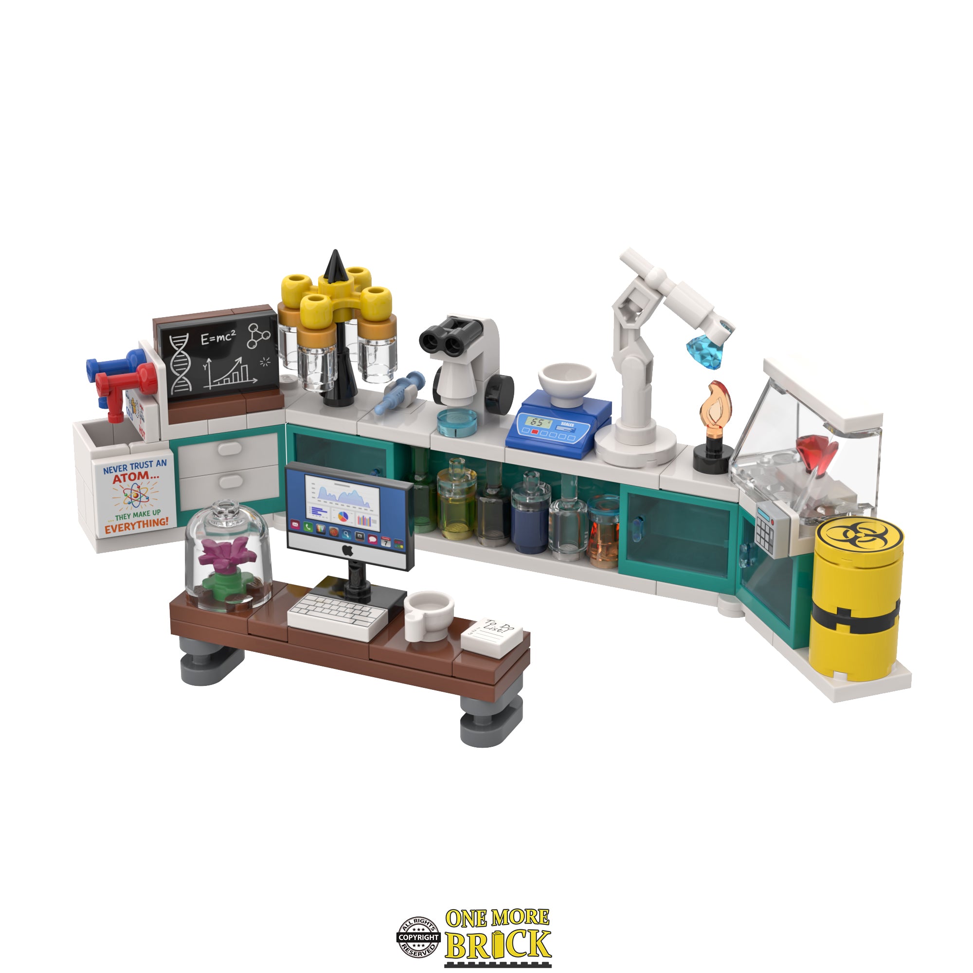 Lego Lab Room Scientists Laboratory – One More Brick LTD