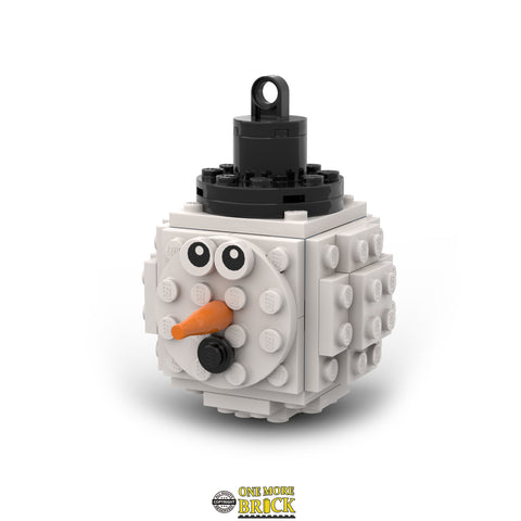 Lego Snowman Bauble