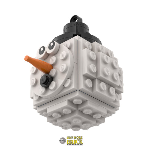 Lego Snowman Bauble