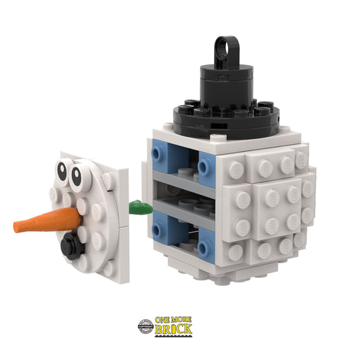 Lego Snowman Bauble