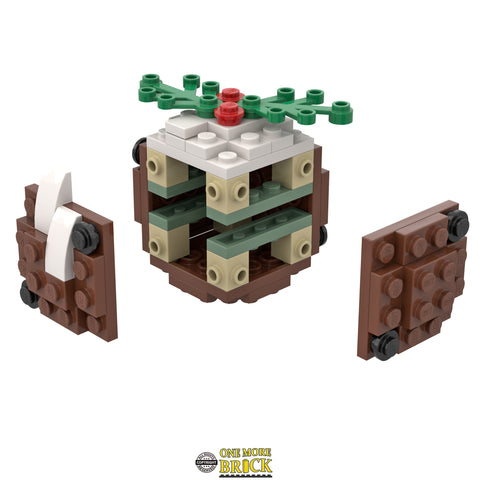 Lego Pudding Bauble