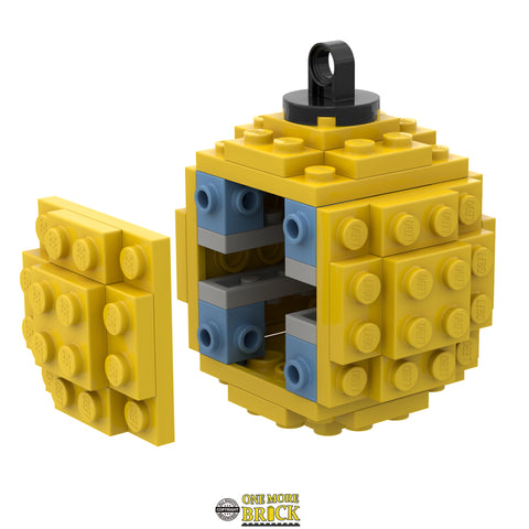 Lego Bauble - Yellow