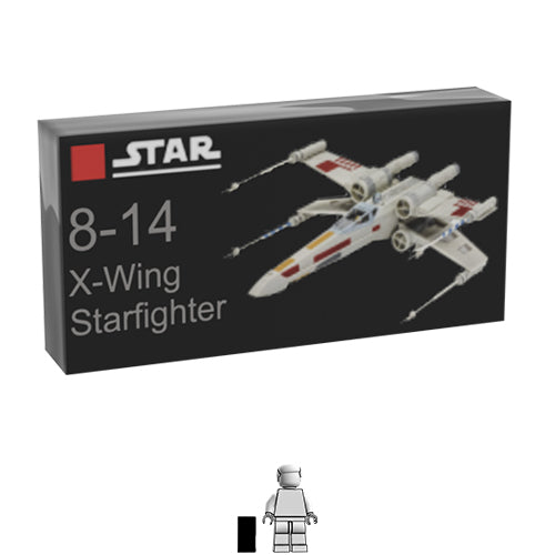 <small><sup>AA-005</small></sup><br>LEGO Box - X-Wing<br>1x2 Tile