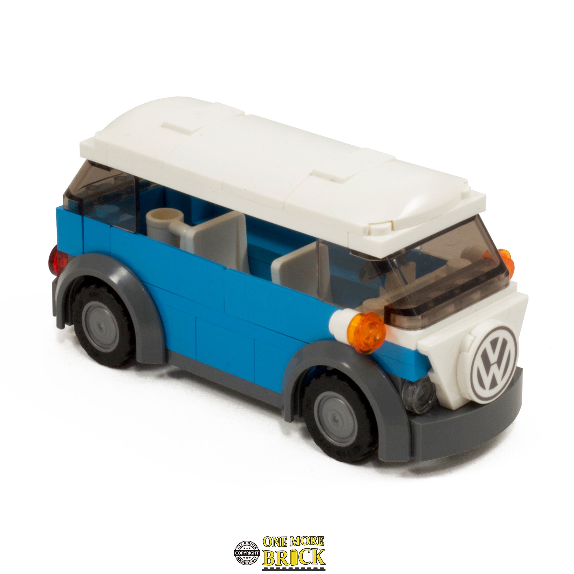 Vw Bus Lego Blue Volkswagen LEGO Camper Van – One More Brick LTD