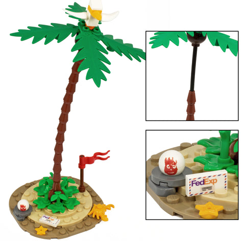 Desert Island & Palm Tree