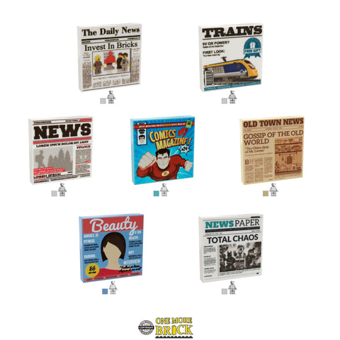 Newspapers & Magazines - Custom Prints pack