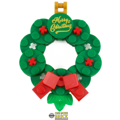 Lego Christmas Wreath Hanging decoration 6cm