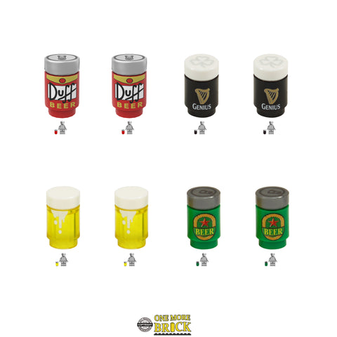 Beer Cans & Lager Pints - Custom Prints pack