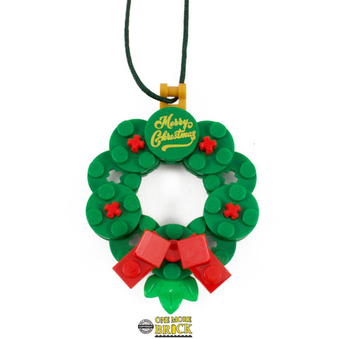 Lego Christmas Wreath Hanging decoration 6cm