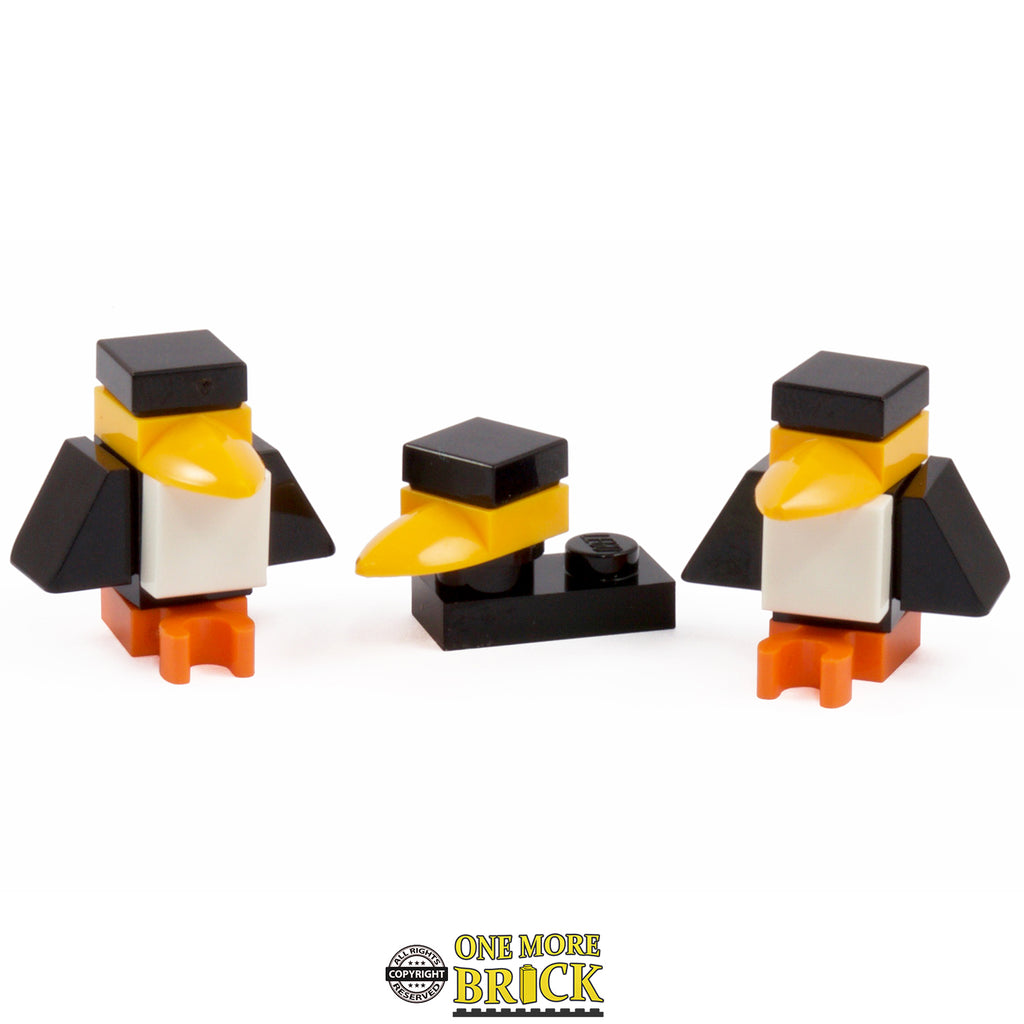 Penguins on Iceberg South Pole sign One More Brick LTD