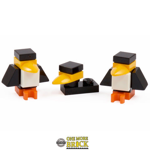 Penguins on Iceberg & South Pole sign