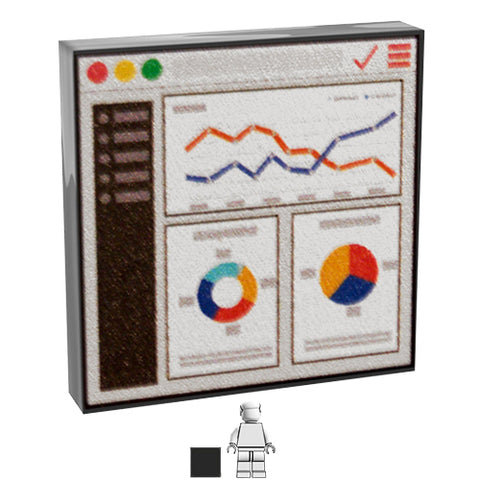 Computer Screen Part Lego Custom Printed Parts – One More Brick LTD