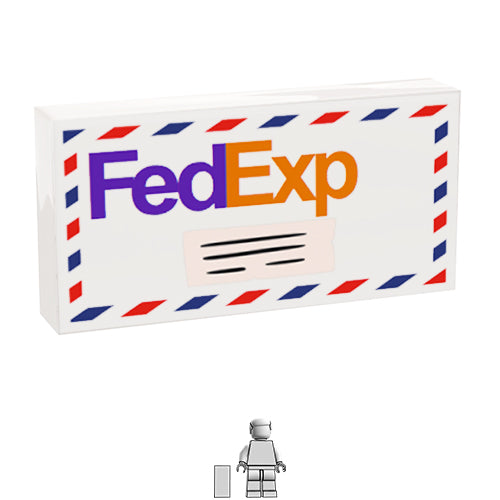 <small><sup>AD-069</small></sup><br>FedExp Package<br>1x2 Tile