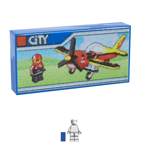 <small><sup>AA-001</small></sup><br>LEGO Box - Aeroplane<br>1x2 Tile