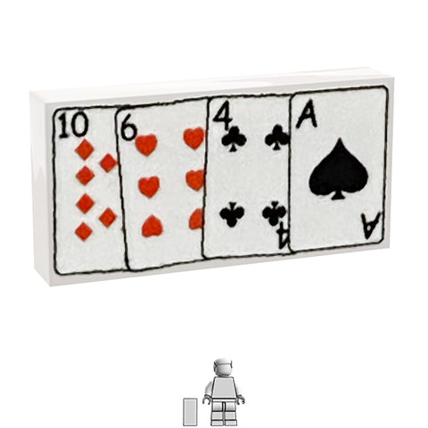 <small><sup>BA-012</small></sup><br>Playing Cards<br>1x2 Tile