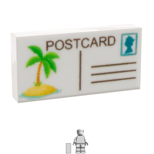 <small><sup>AC-006</small></sup><br>Postcard<br>1x2 Tile