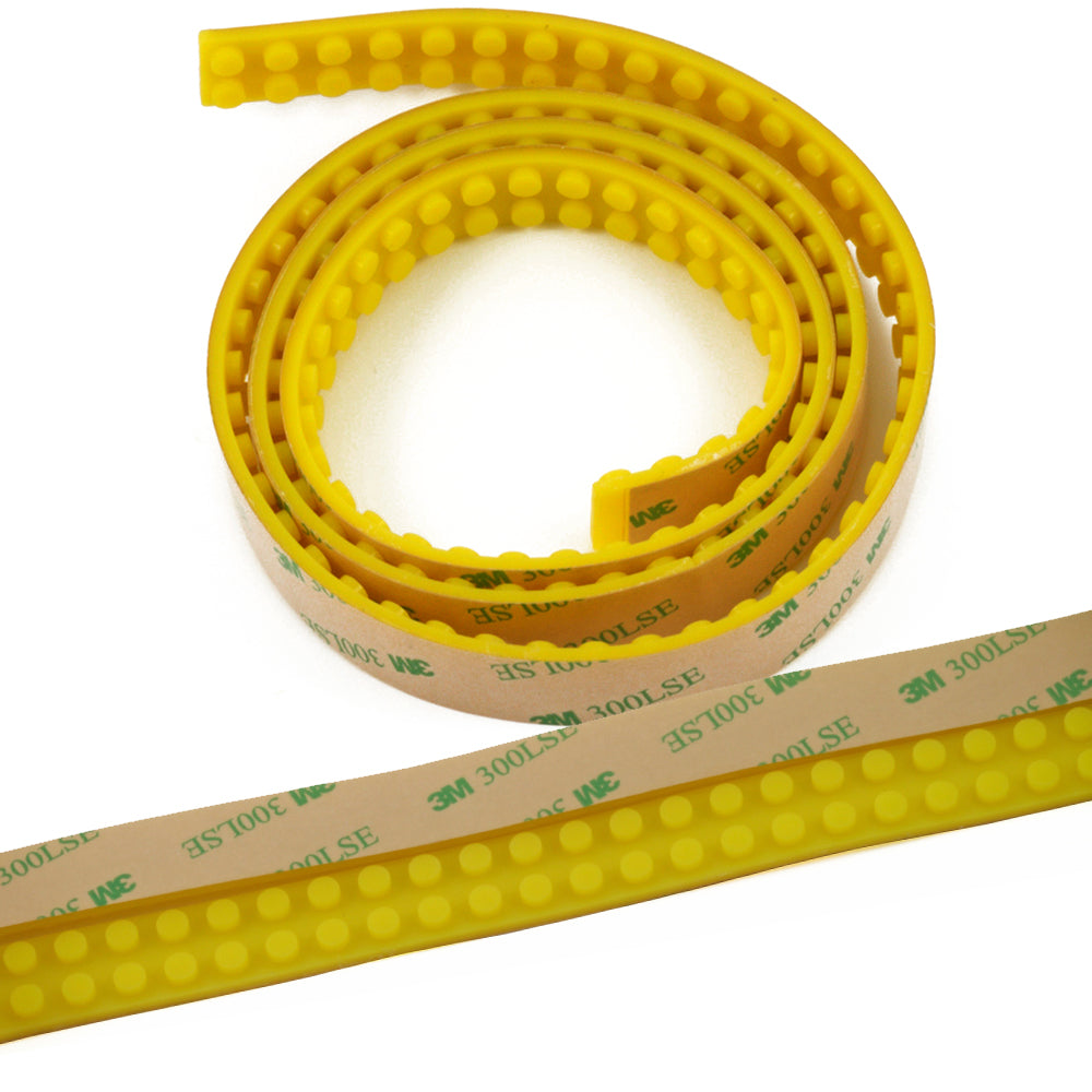 Block Tape - Lego Compatible - 1m Strips - 3M sticky back flexible sil –  One More Brick LTD