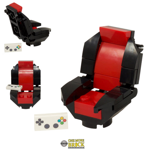 Red Gaming Chair with Keypad